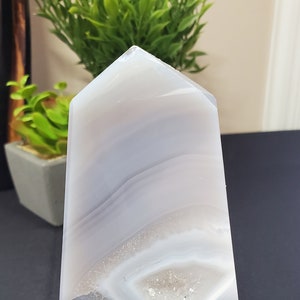 A Gorgeous Ocean Jasper Crystal Slab with Druzy- Enhances Self-Confidence - Crystal Store - Crystal Healing
