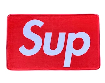 SUP Red Floor Mat sneakerhead decor