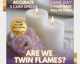 Lectura de Tarot de Llamas Gemelas: Guía para la Conexión Espiritual (Formato PDF)