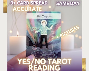 Same Day Yes or No Tarot Reading: Intuitive Guidance (Digital Delivery)