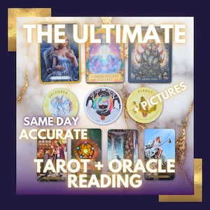 Ultieme tarot- en orakelkaarten lezen, nauwkeurige paranormale lezing, liefde, carrière, levenspad, intuïtieve en diepgaande begeleiding, levering op dezelfde dag