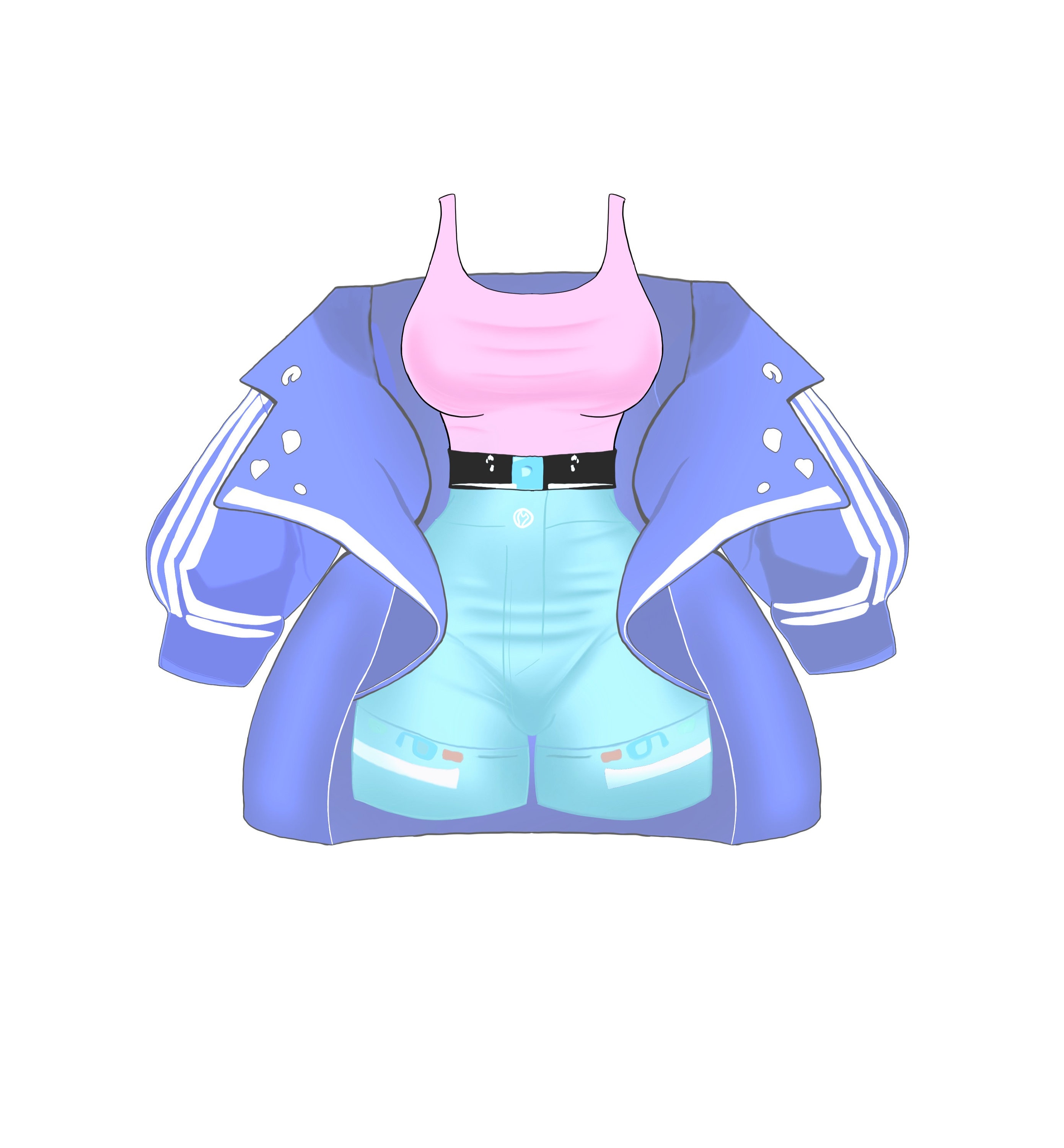 Pastel FULL Vtuber Outfit, Premade - Etsy