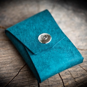 Personalisierte Leder Kreditkarte Geldbörse, Münzbeutel, Münzbrieftasche, Münzhalter, Geldbörse, Münztasche, minimalistisches Design