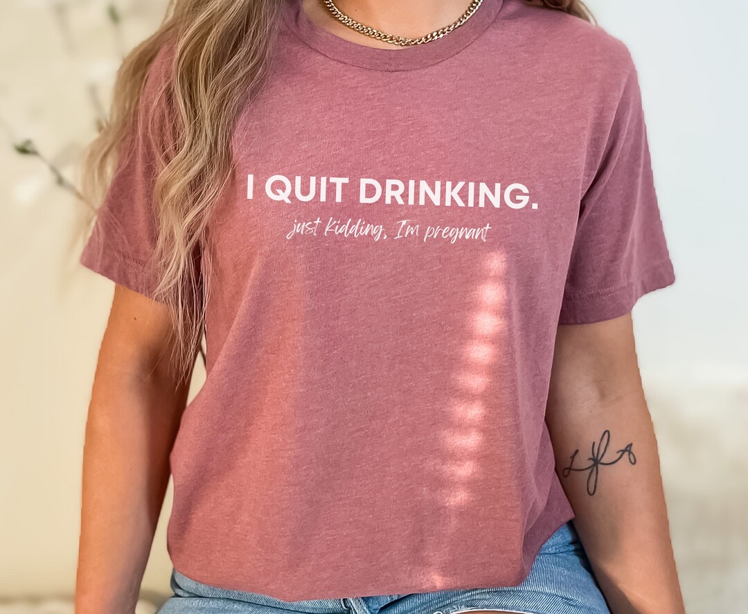 Funny Pregnancy Announcement Shirt I'm Pregnant Tshirt Etsy