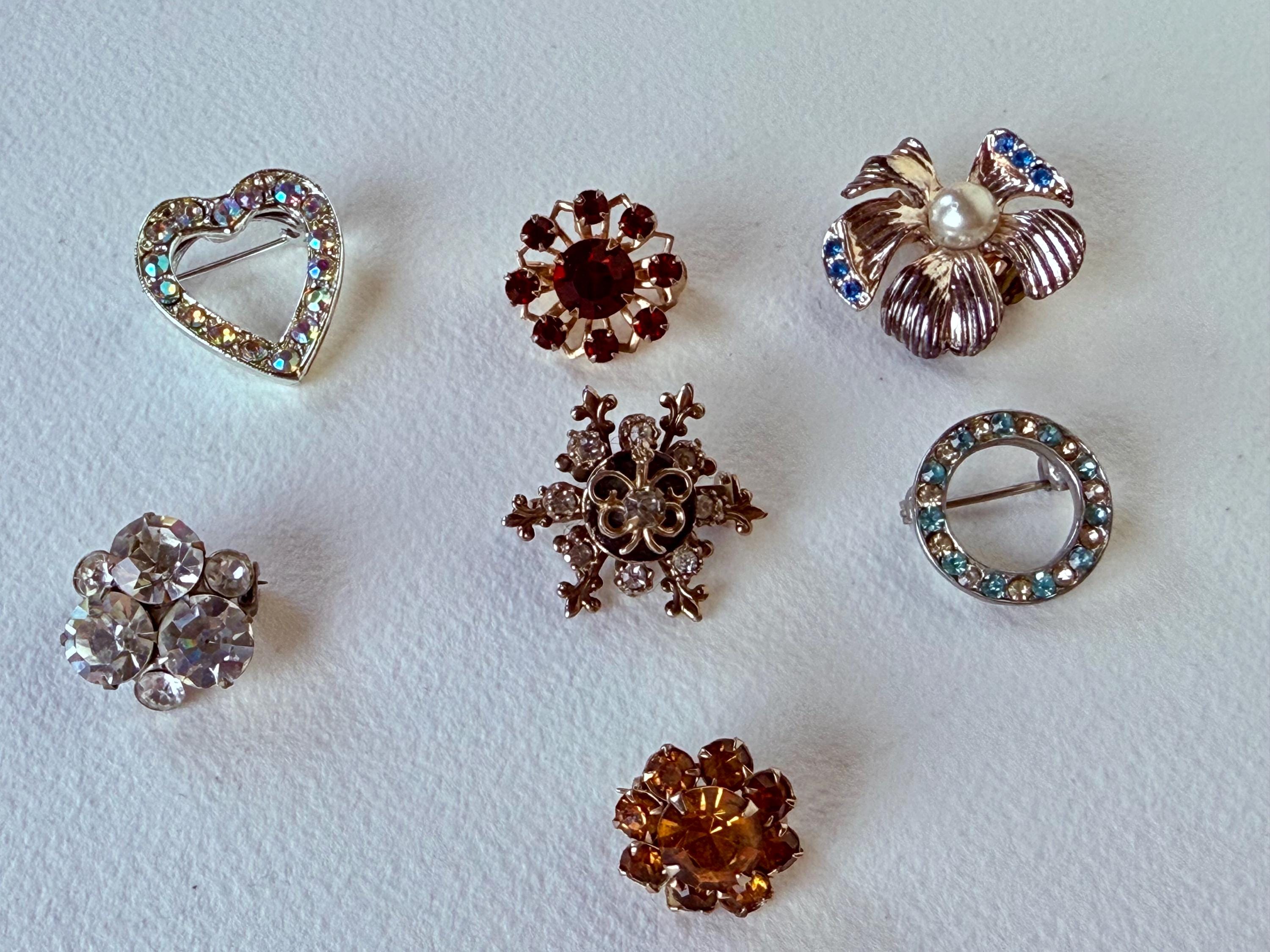 Boucles D'oreilles Vintage En Strass - Doré 24 Carats Sur Cuivre, Occasion Bon état