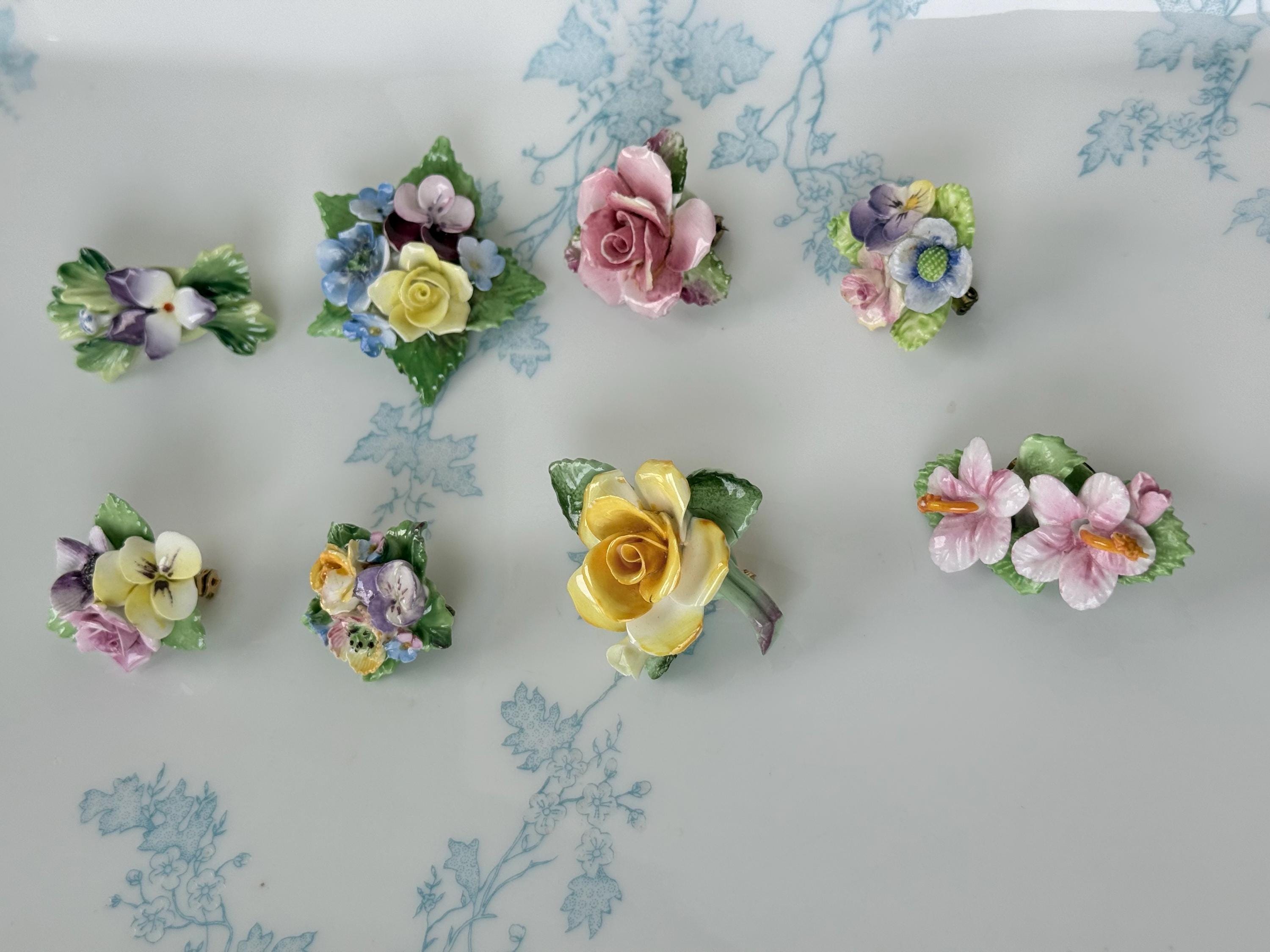 Royal Adderley Floral - Etsy