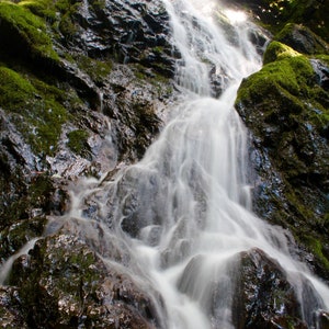 Rainbow Falls in the Smoky Mountains