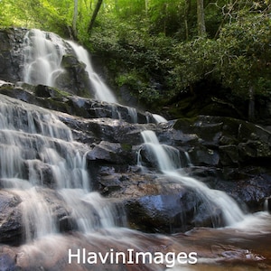Laurel Falls in the Smoky Mountains