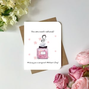 Linda tarjeta del Día de la Madre tarjeta de felicitación punny para mamá eres aroma sacional tienes un fragante regalo del Día de la Madre para mamá tarjeta para mamá