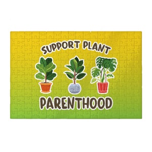 Support Plant Parenthood Puzzles - Plants Jigsaw Puzzle - Colorful Puzzles