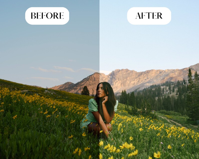 Utah Influencer Presets MOBILE LIGHTROOM Preset Package, Adobe