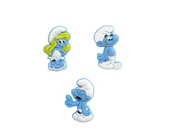 The Smurfs croc charms |croc charms | Charms crocs | Accessories | Croc charms set | Croc jibbitz pack