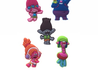 Troll crocs charms | Troll jibbitz | Shoe accesoaries | PVC rubber | charms for clogs shoes | cartoon jibbitz