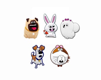 The secret life of pets croc charms | the secret life of pets Jibbitz | bunny Jibbitz | puppy Jibbitz | cute croc charms | Disney | cute