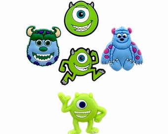 Monster University croc charms, Monster Inc croc charms Jibbitz, Cartoon croc charms, jibbitz for kids, Monster Inc jibbitz, Cartoon jibbitz