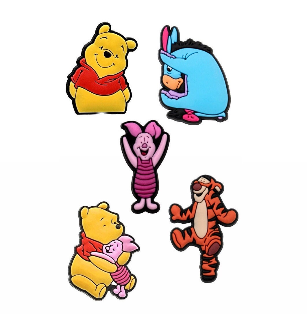Wnne the Pooh Shoe Charms - Etsy