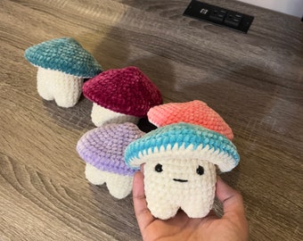 Frankie fungi mushi crochet plushy