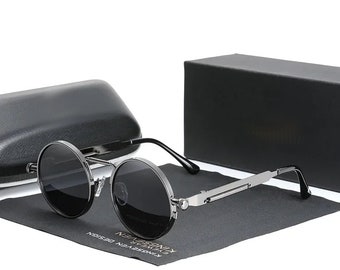 Hviomru Retro-Sonnenbrille – Polarisiert & Halbrandlos Für Damen & Herren