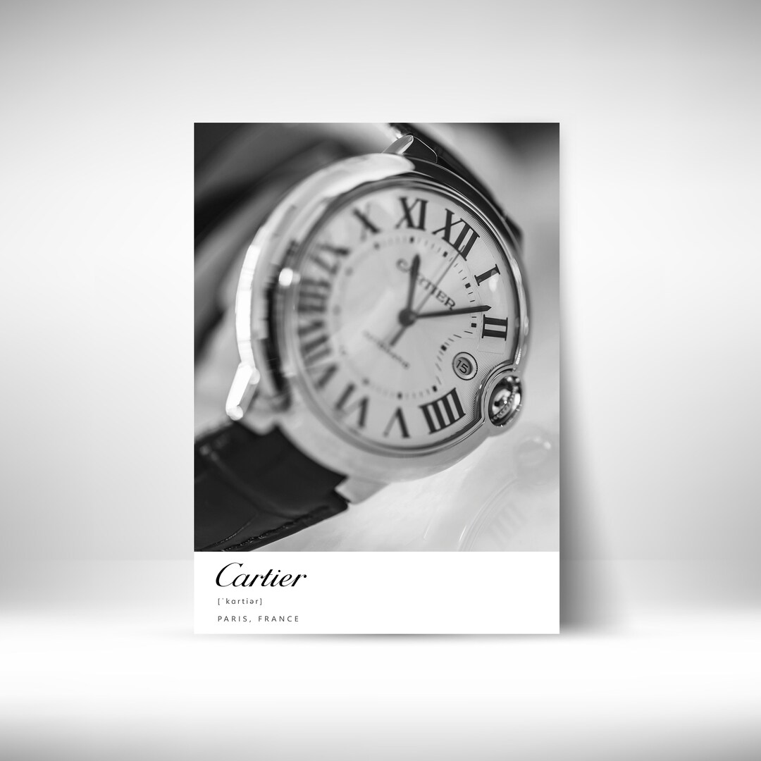 Luxury Watch Wall Art, Office Decor, Luxury Wall Art Poster, Designer