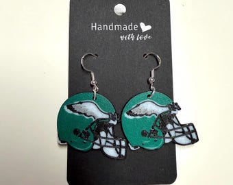 Philadelphia Football Fan Inspired Earrings