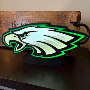 Fan Inspired Football LED Lightbox - Etsy