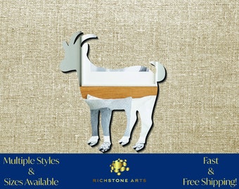 Decorative Goat Shaped Acrylic Mirror | Many Shapes Available