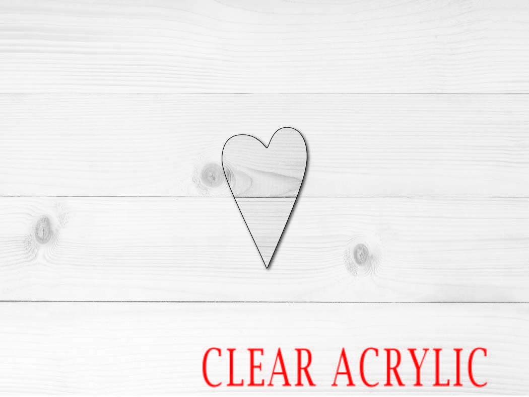 Wholesale Heart Blanks, Acrylic Heart Blank, Hanging Heart Ornament, Mirror  Acrylic DIY Decoration, Christmas Ornament Blank, Rose Gold Xmas