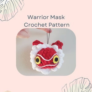 Warrior Mask Anime PDF Crochet Pattern