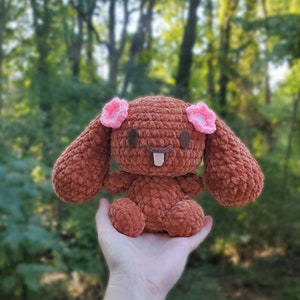 Mocha Brown Bunny // Handmade Crochet Soft Plushie Smolivco