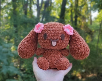 Mocha Brown Bunny // Handmade Crochet Soft Plushie Smolivco