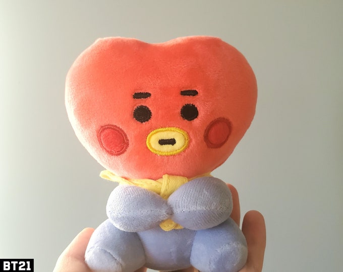 Tata BTS BT21 Official Plush Keychain (with Line Friends Tag