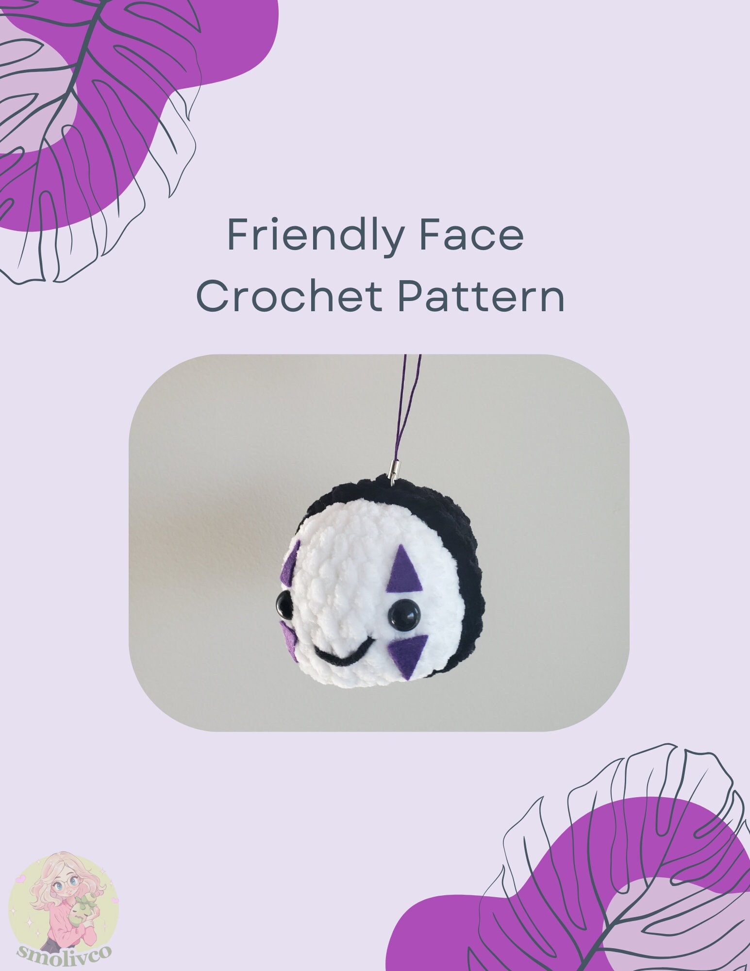 Friendly Face Anime Crochet Pattern