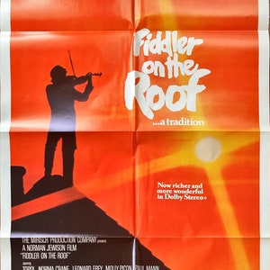 Fiddler on the Roof 1sh r79