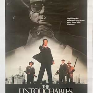 The Untouchables, special poster 1987 Kevin Costner, Robert De Niro, Sean Connery, Brian De Palma