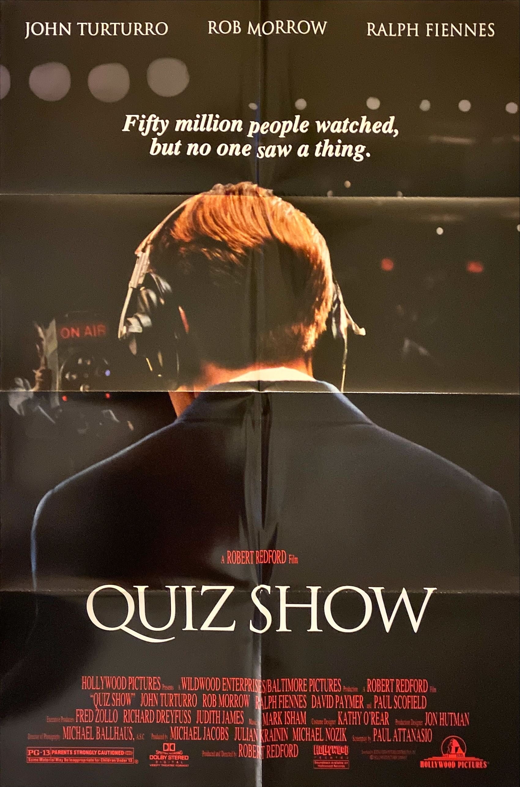 Quiz Show Movie Poster