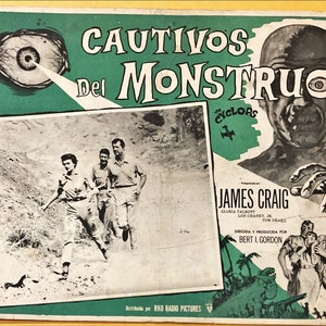 2081 CYCLOPS MX Lobby Card 1957  Lon Chaney Jr.
