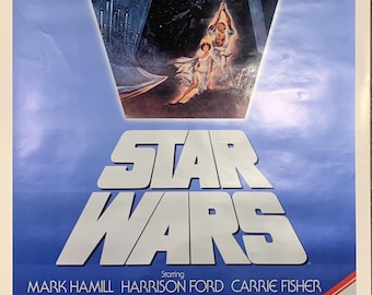 スター・ウォーズ／新たなる希望 オリジナル1982年映画ポスター