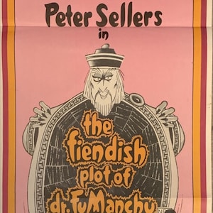 Fiendish Plot of Dr. Fu Manchu, Aust DB 80, Peter Sellers