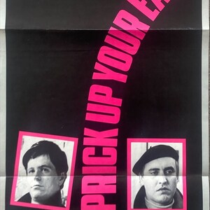Prick up your ears, 1sh &#39;87 Gary Oldman, Vanessa Redgrave, Alfred Molina