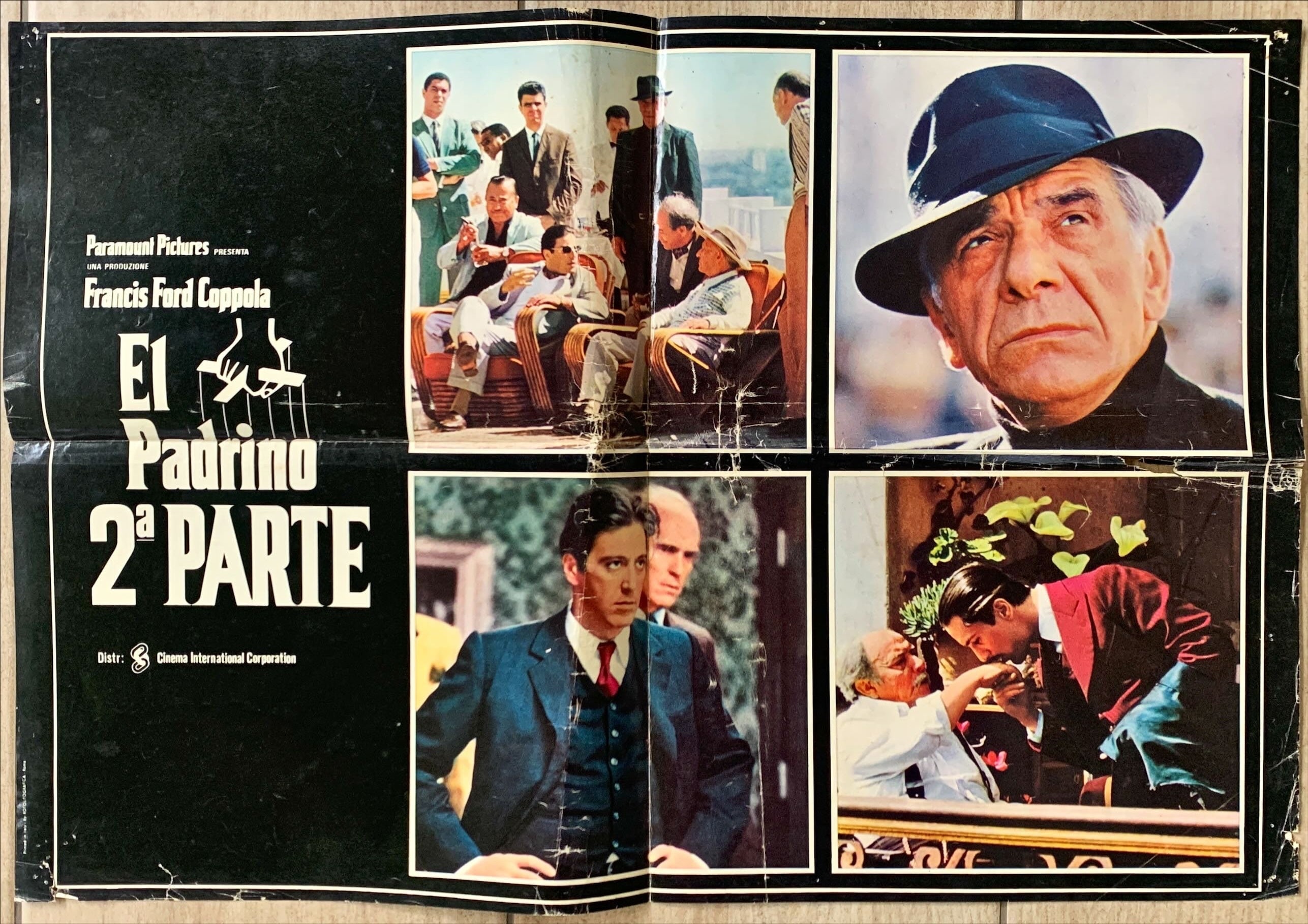 The Godfather Part II - Set of 5 Spanish Photobusta Movie Posters - Etsy, image size:2573x1818