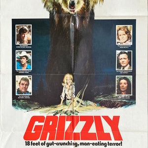 Grizzly (1976) One Sheet Movie Poster