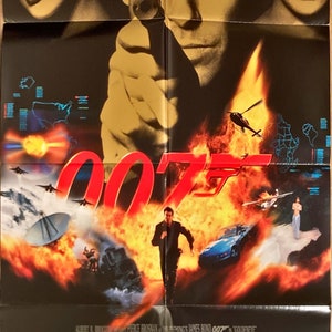 Goldeneye (1995) One Sheet Movie Poster - James Bond