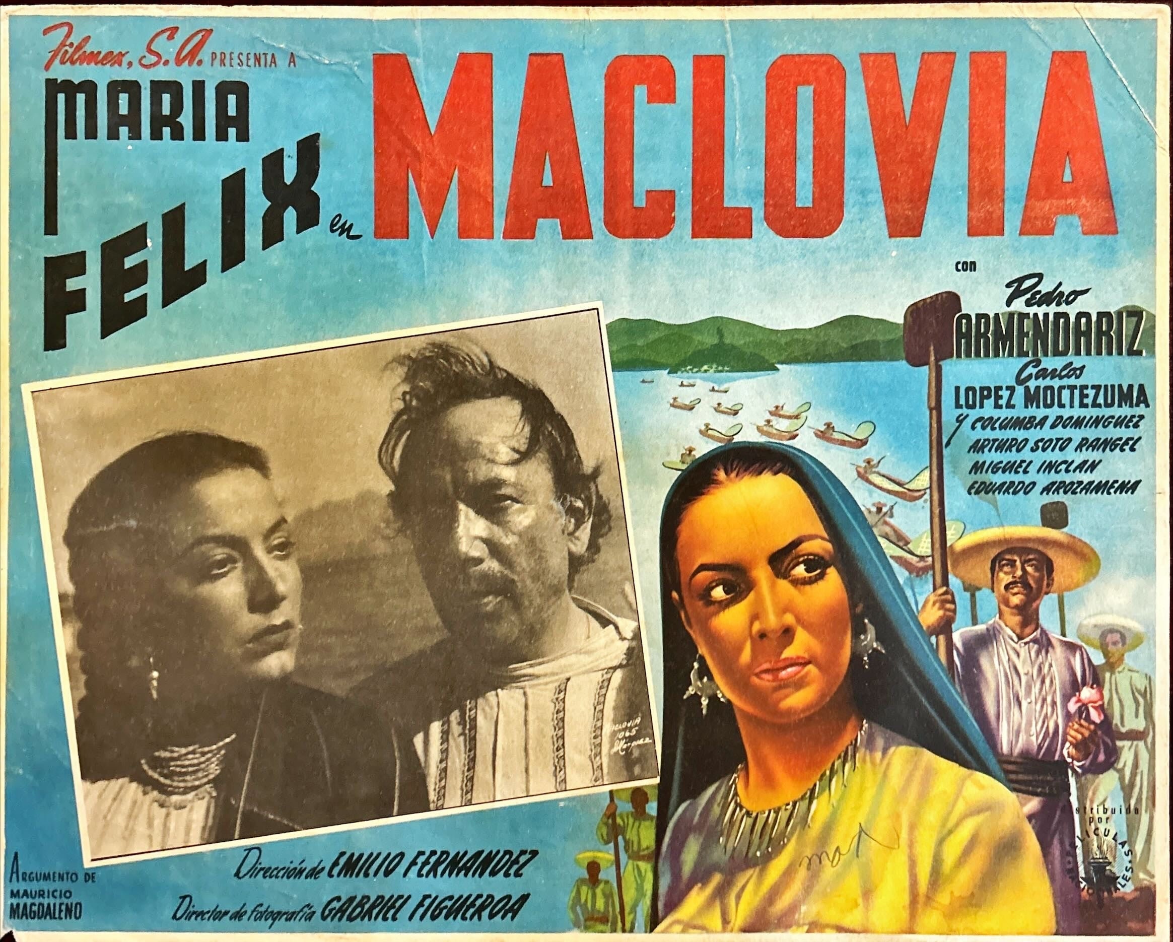 Maclovia (1948) – Lot of 2 Original Vintage Mexican Lobby Cards
