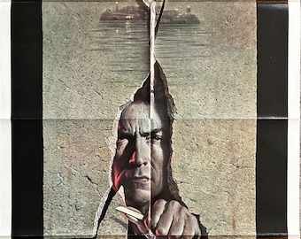 Escape From Alcatraz-original Vintage Movie Poster of Don Siegel's
