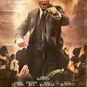 2155 MICHAEL COLLINS Original One Sheet Rolled Liam Neeson 1996