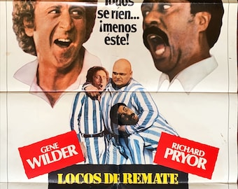 1980 American Comedy Film Stir Crazy Movie Poster - Etsy