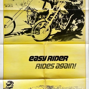 Easy Rider (1969) Póster de película de una hoja - R'72