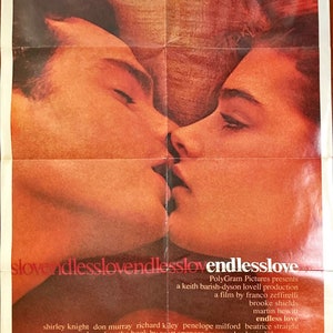 1085 ENDLESS LOVE 1sh 1981 - Brooke Shields