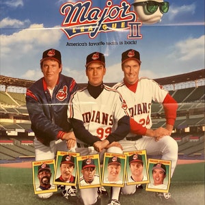 Major League (1989) One Sheet Movie Poster - Charlie Sheen