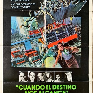 ソイレント・グリーン (1973) ワンシート映画ポスター - SPAN、チャールトン・ヘストン